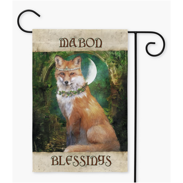 Autumn Wicca Garden Flag - Pagan Witch Seasonal Decor