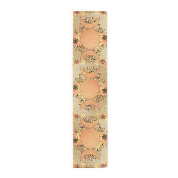 Fall Mabon Samhain Table Runner Witch Wicca Pagan Triple Moon Altar Display Decoration Home Decor