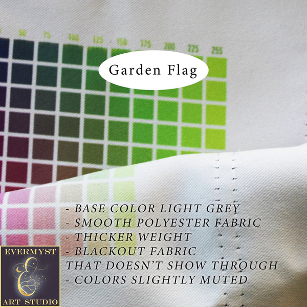 Lammas Lughnasadh Garden Flag - Vintage Wicca Decor