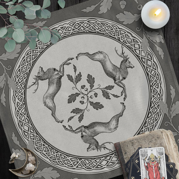 a picture of a picture of some animals on a table