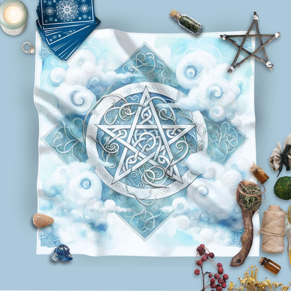 a picture of a star of david surrounded by other items