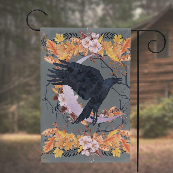 Halloween Garden Flag - Whimsical Folk