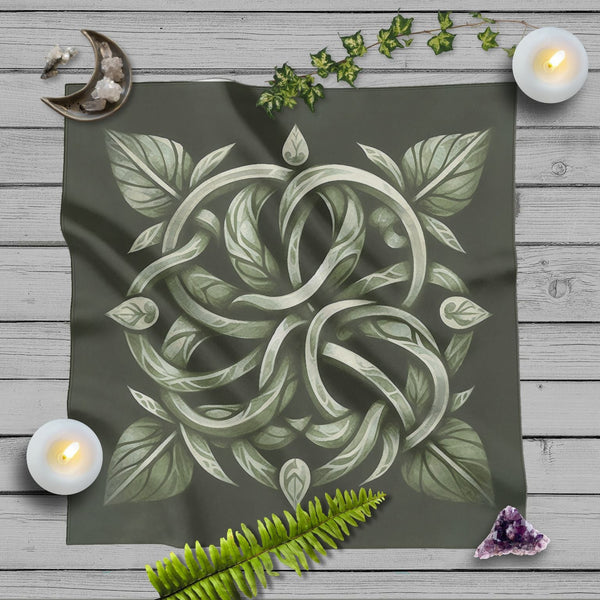 a blanket with a picture of a snake on it