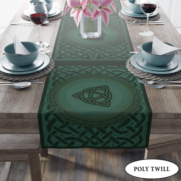Celtic Table Runner. Knot Viking Altar Cloth Runner Decor