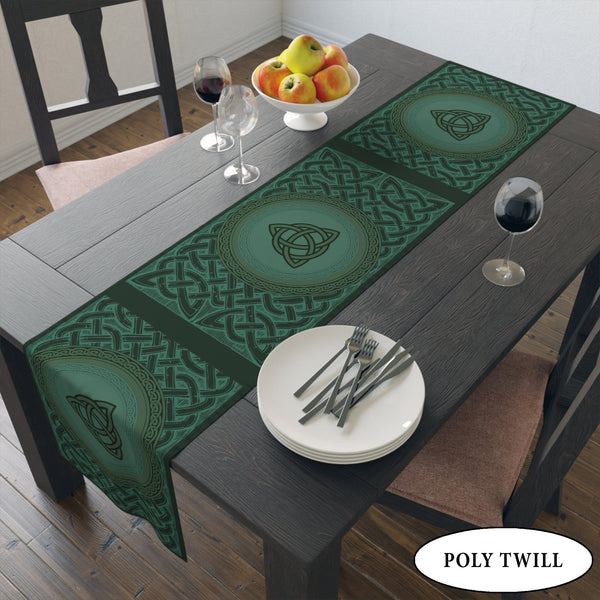 Celtic Table Runner. Knot Viking Altar Cloth Runner Decor
