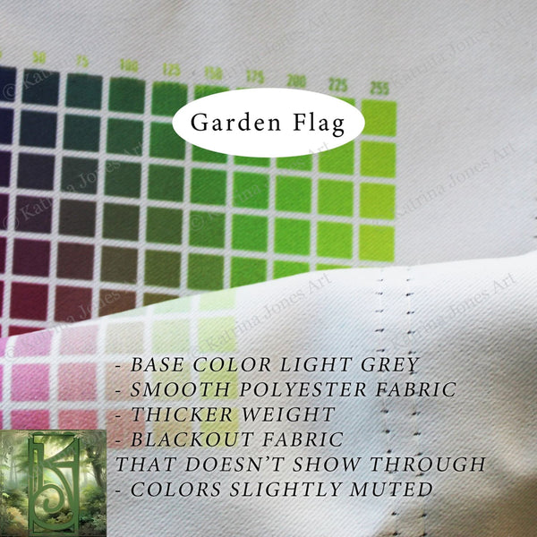 Lammas Lughnasadh Garden Flag - Vintage Wicca Decor
